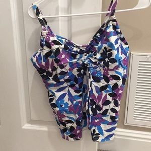 Lands End Tankini 10DD